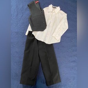 Toddler boy dress suit